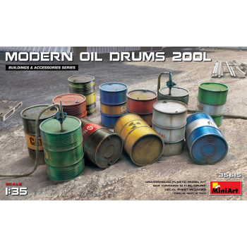 Diorama Akcesoria Modern Oil Drums 200 l